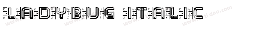 Ladybug Italic字体转换